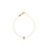 Gold & Ruby Sun Bracelet